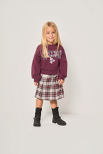 Carica l&#39;immagine nel visualizzatore di Gallery, Gonna scozzese a pieghe bambina
