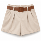 Pantaloncino da Bambina con Cintura