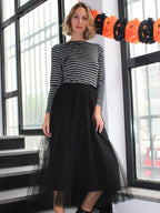 Gonna lunga in tulle