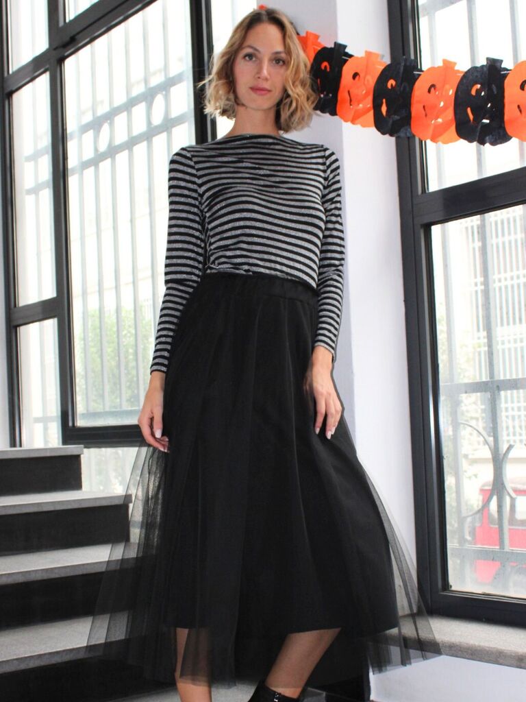 Gonna lunga in tulle
