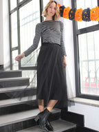 Gonna lunga in tulle