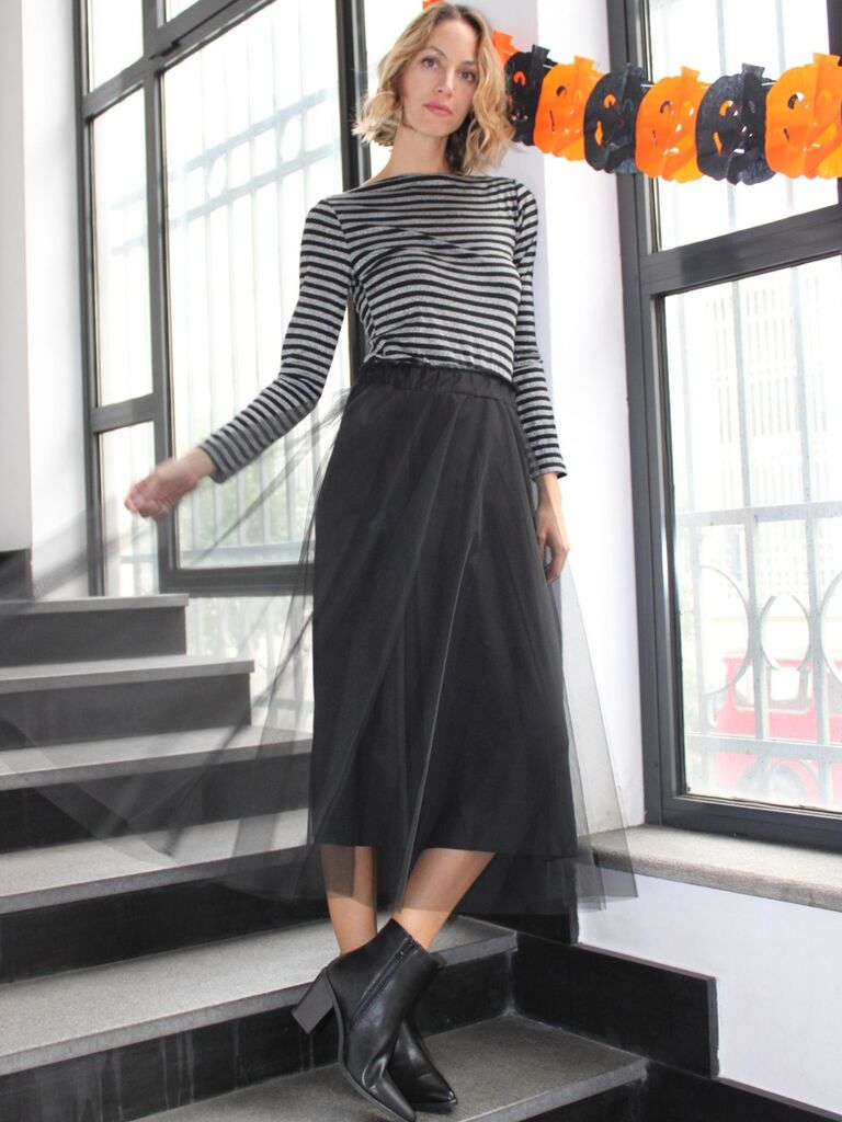 Gonna lunga in tulle