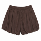 Shorts larghi a vita alta