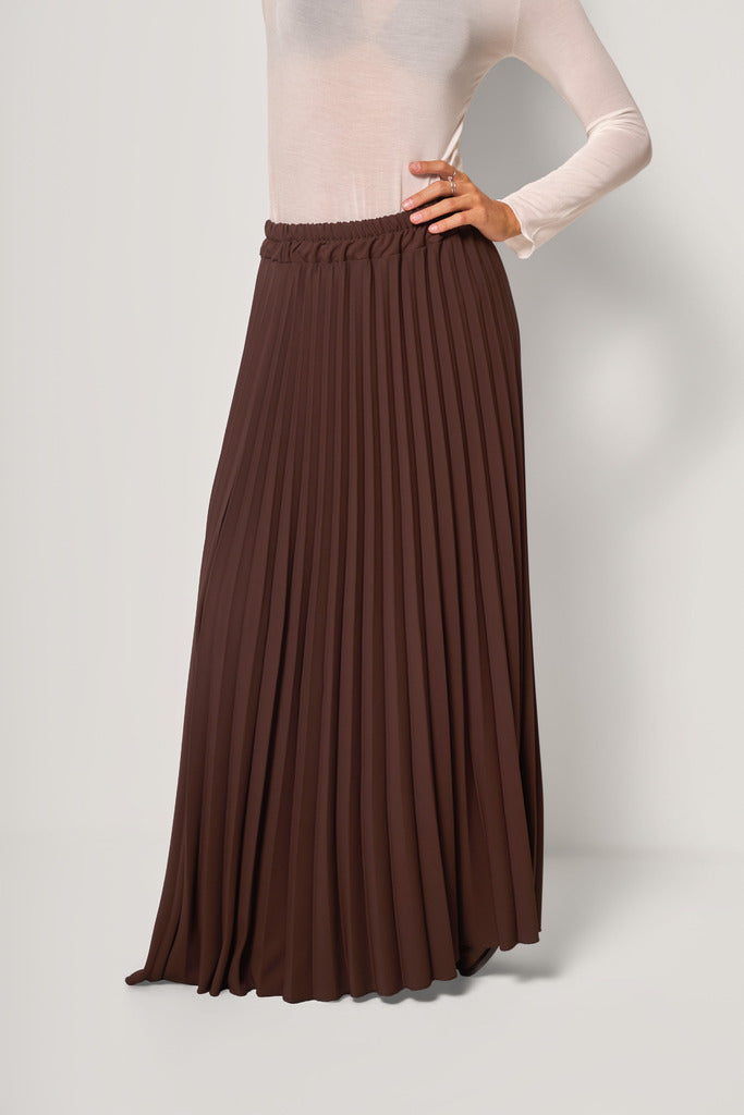 Gonna lunga plissettata