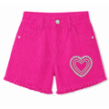 Pantaloncino Cuore Strass
