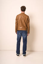 Jeans Uomo Blu Denim Straight Fit