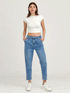 Jeans mom fit