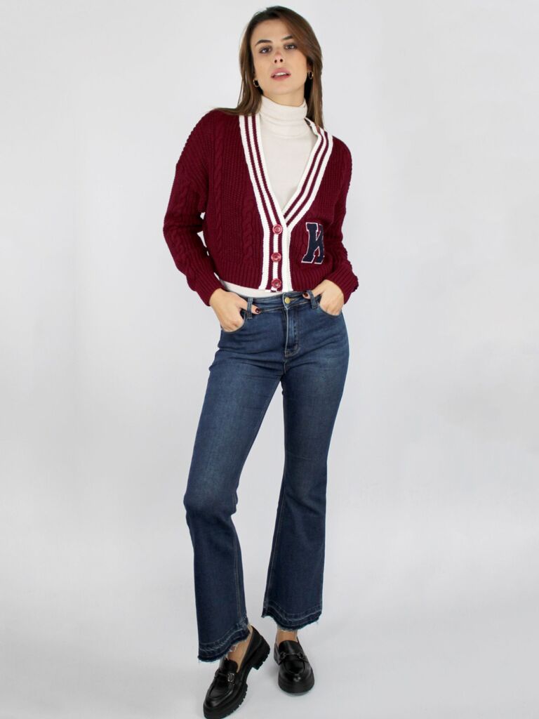 Jeans a zampetta