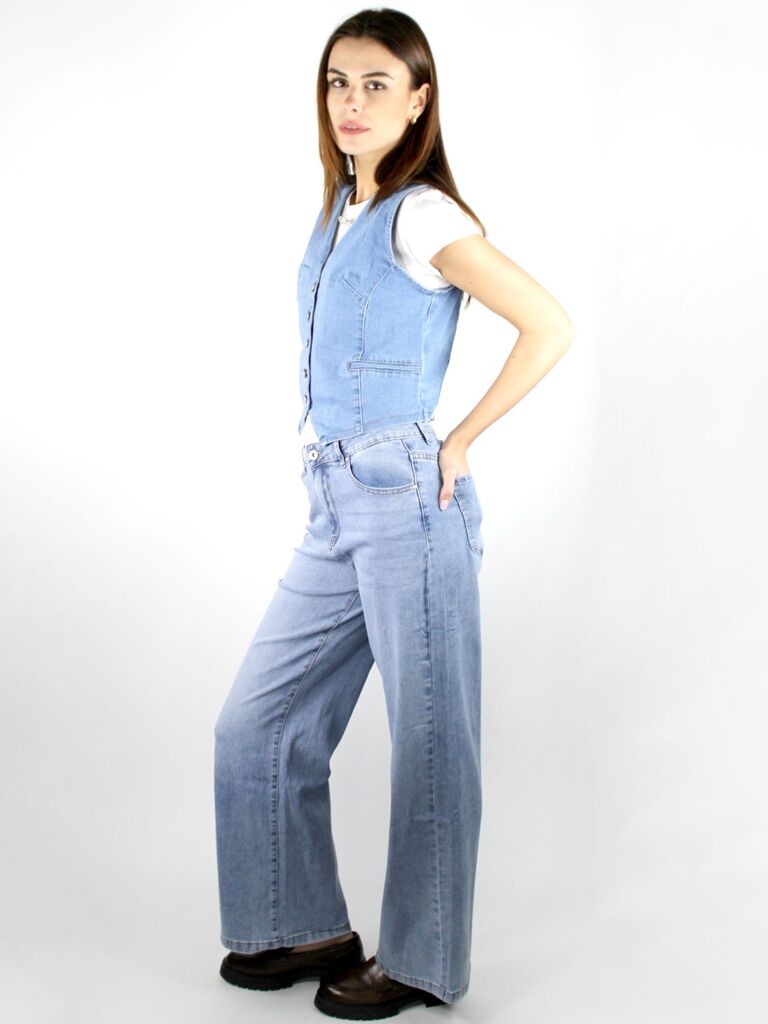Jeans a palazzo