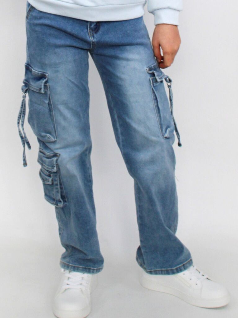 Jeans con tasconi