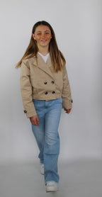 Jeans sfrangiato al fondo