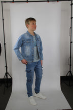 Jeans da bambino con tasconi
