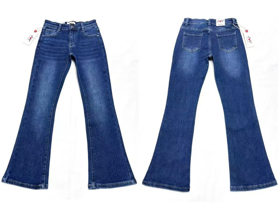Jeans bambina a zampa