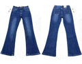 Jeans bambina a zampa