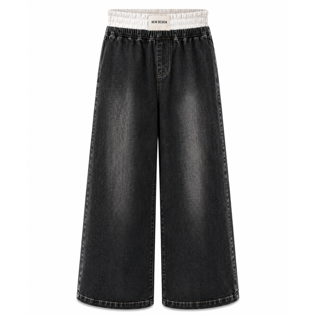 Pantaloni wide leg bambina