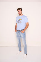 Carica l&#39;immagine nel visualizzatore di Gallery, Jeans 5 tasche in denim sbiadito

