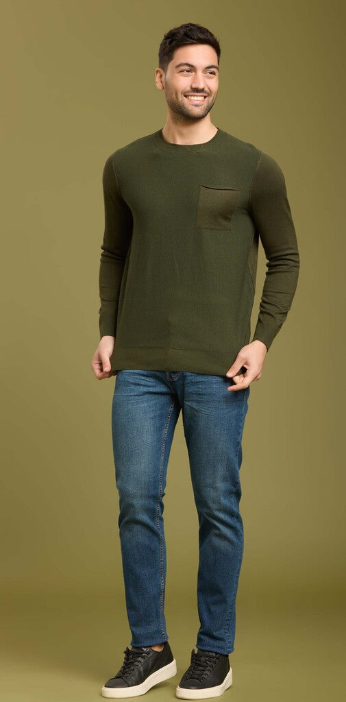 Jeans slim fit con tripla impuntura