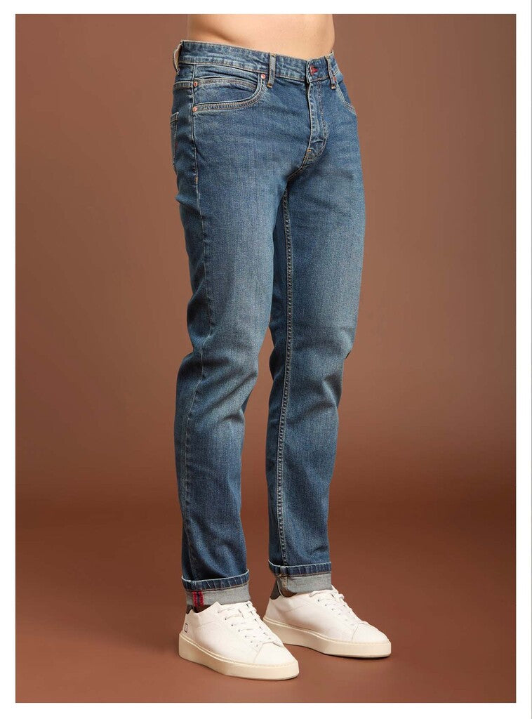 Jeans da uomo slim fit 5 tasche