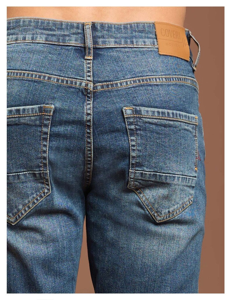 Jeans da uomo slim fit 5 tasche