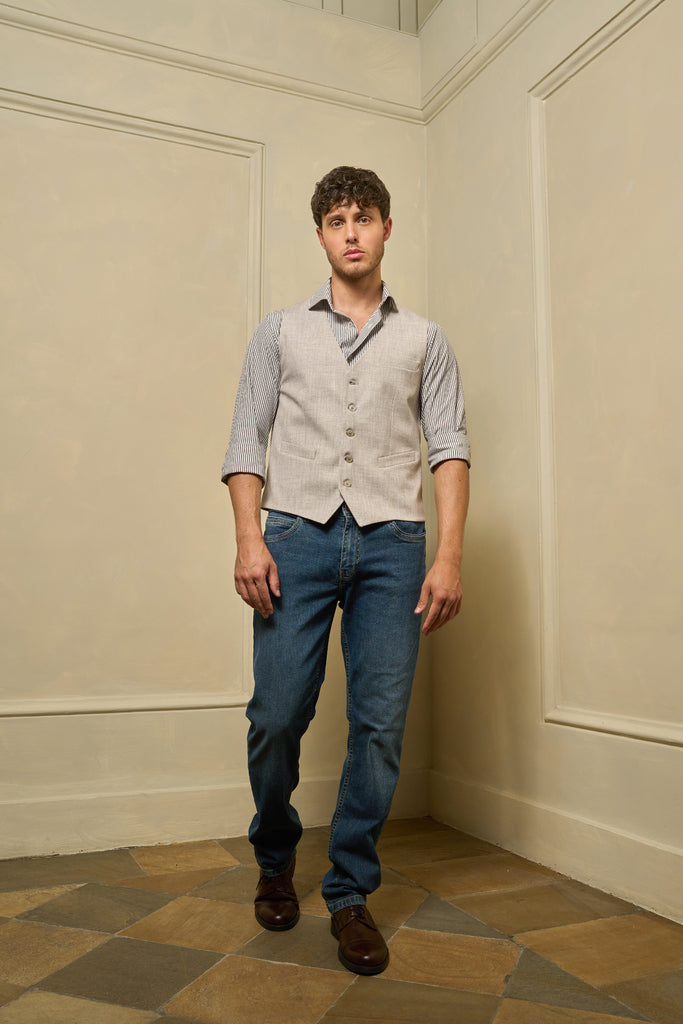Jeans uomo in demin