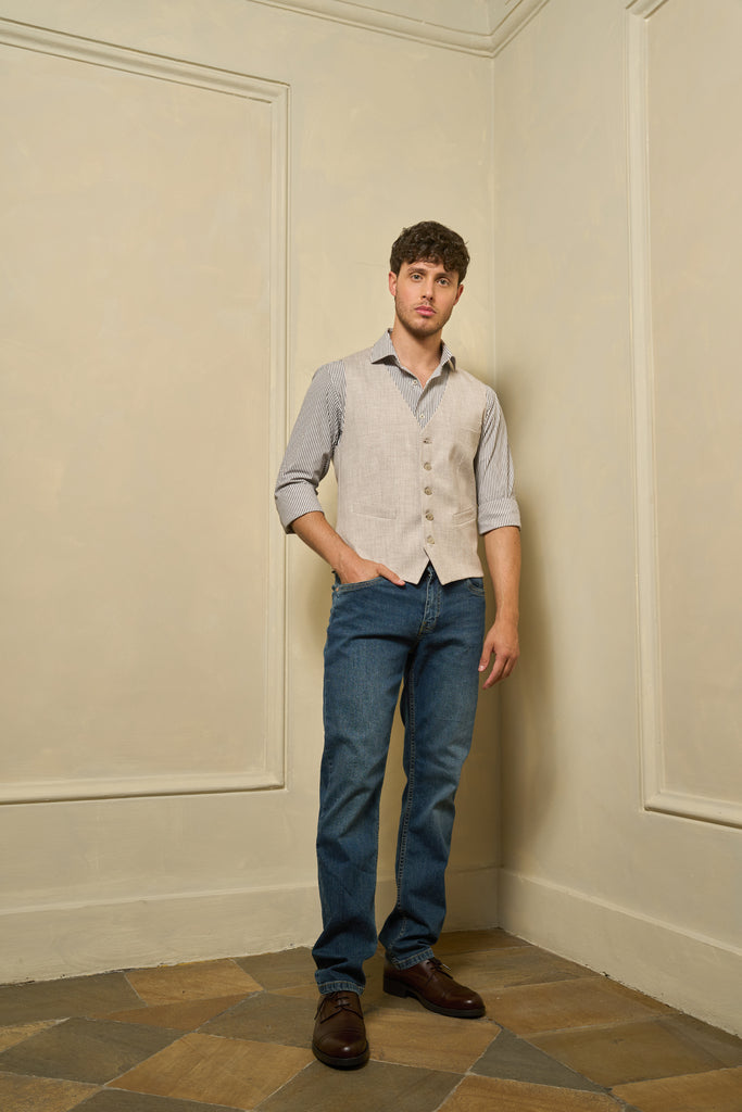 Jeans uomo in demin