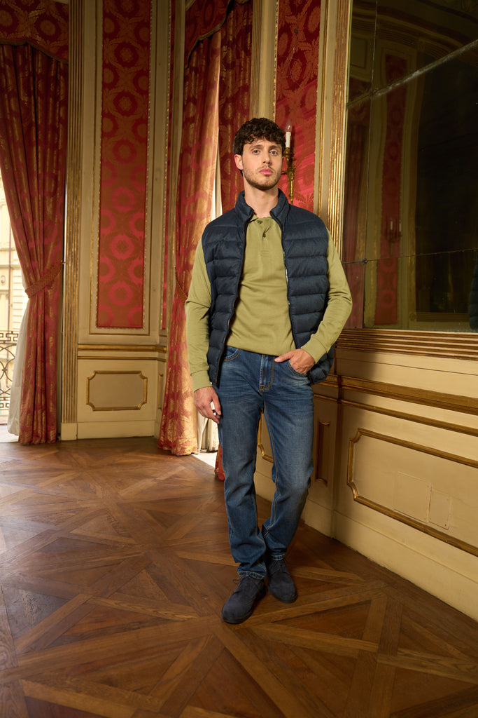 jeans uomo con baffi RIFLE