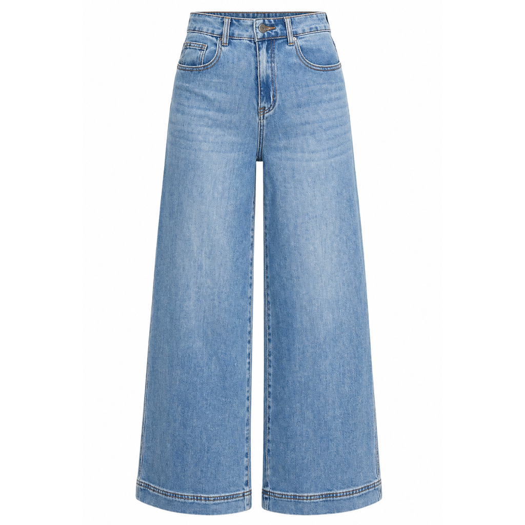 Jeans wide leg donna