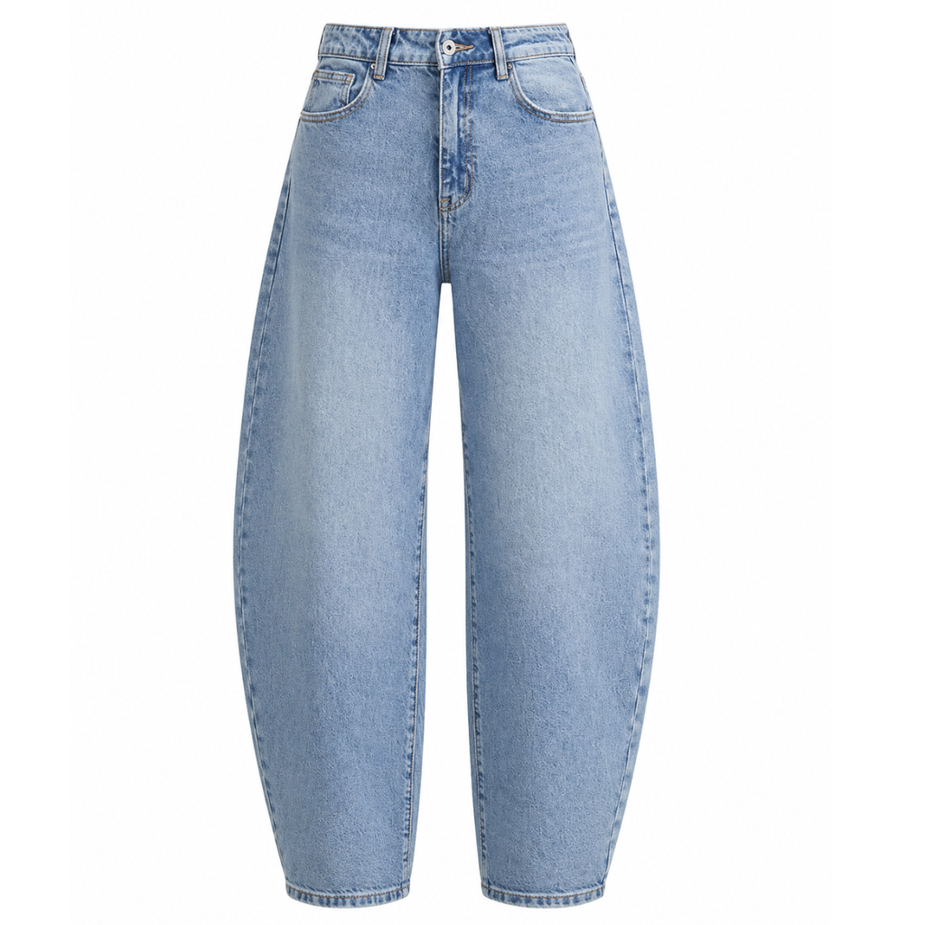 Barrel jeans donna