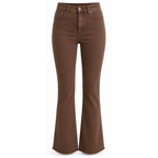 Jeans bootcut sfrangiati