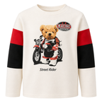 Maglia maniche lunghe con stampa