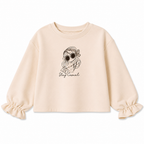 Maglia con stampa bambina
