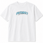 T-shirt con stampa dietro