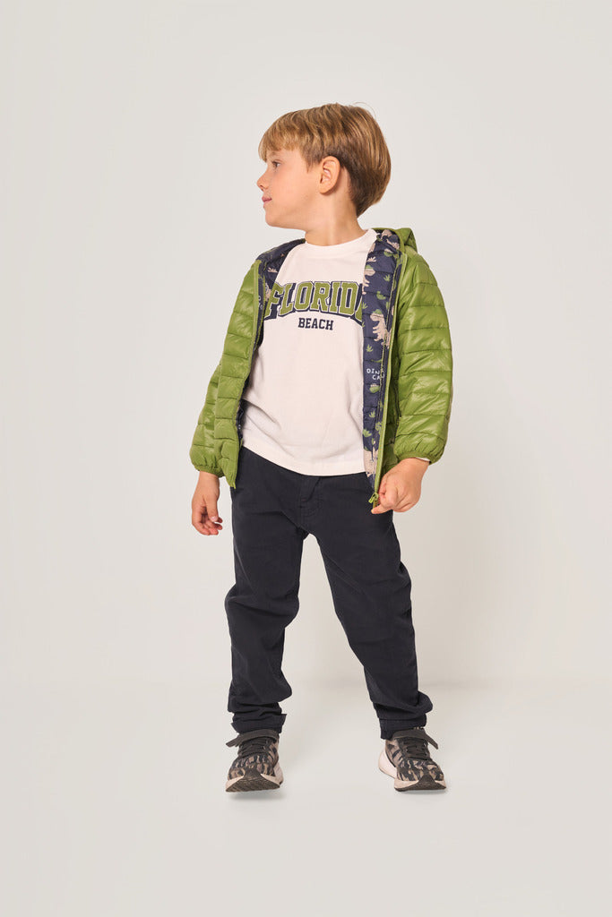 Maglia maniche lunghe con scritta