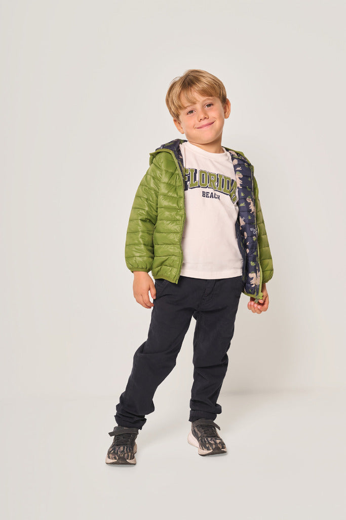 Maglia maniche lunghe con scritta