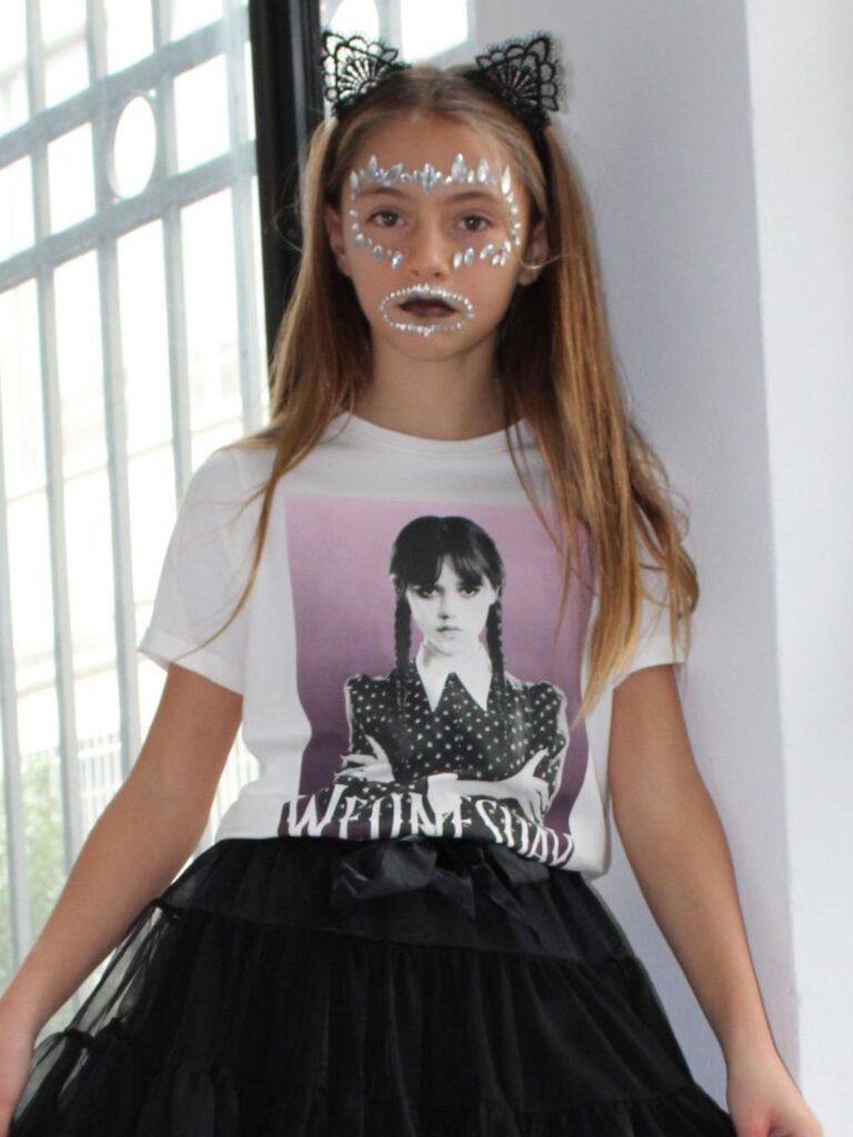 T-shirt stampa Wednesday