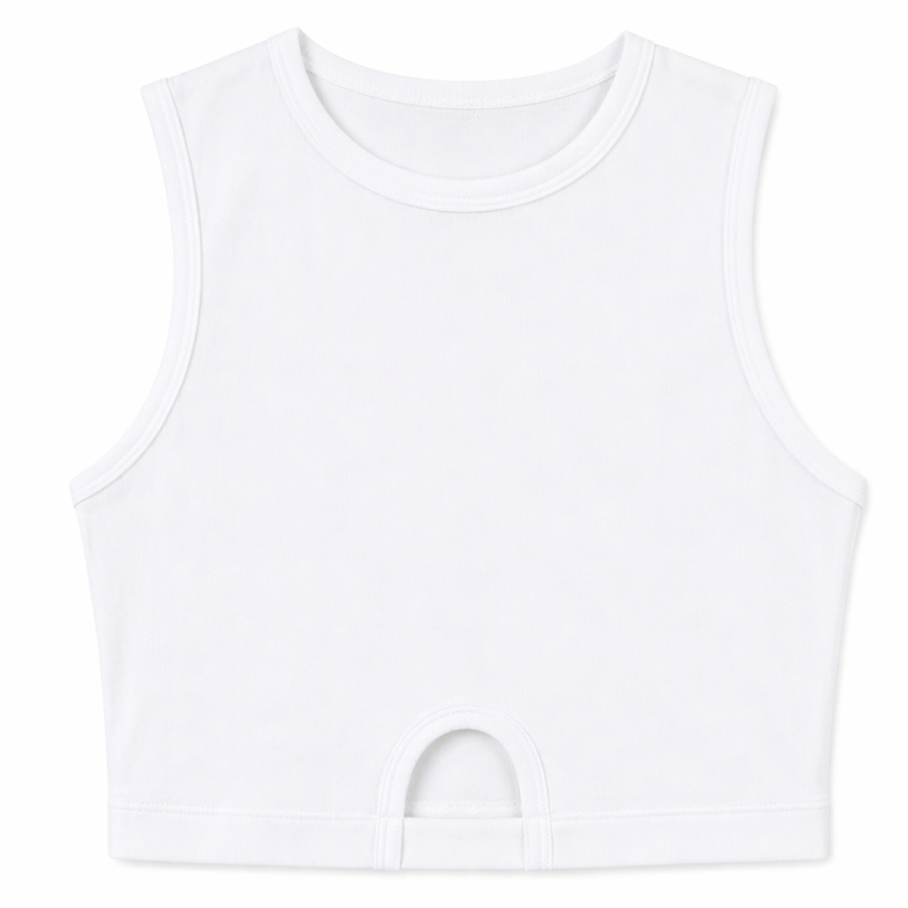 Top a girocollo crop