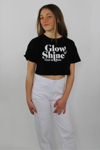 T-shirt con stampa gommata