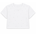 T-shirt con strass