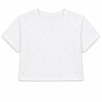 T-shirt con strass