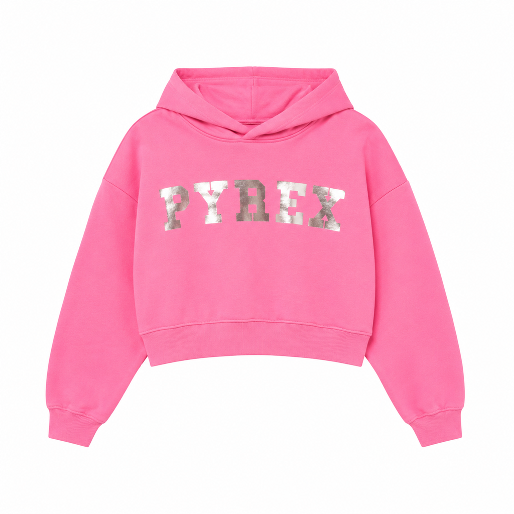 Felpa cropped  Pyrex
