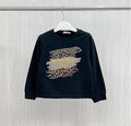 Maglia bambina con stampa animalier