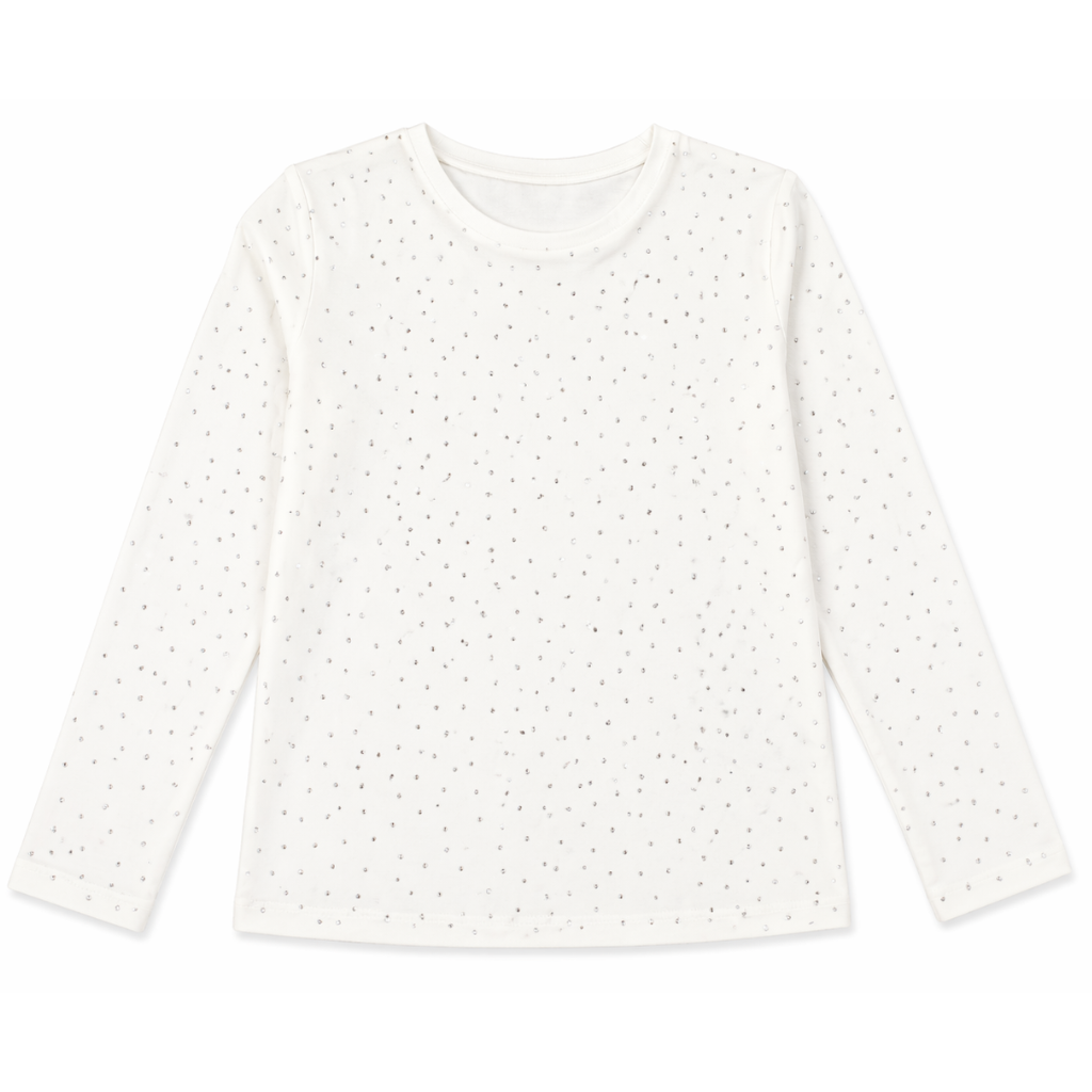 Maglia bambina con strass
