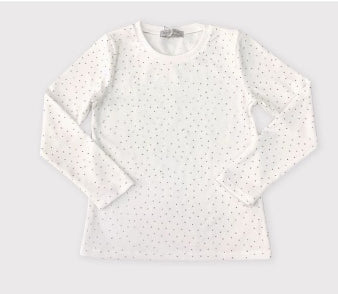 Maglia bambina con strass