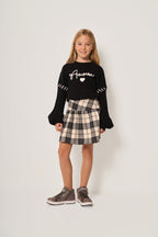 Maglia bambina con ricamo