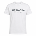 T-shirt con scritta al centro