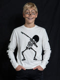 Maglia con scheletro dab