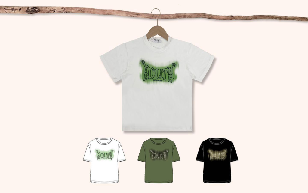 Maglia da bambino con scritta