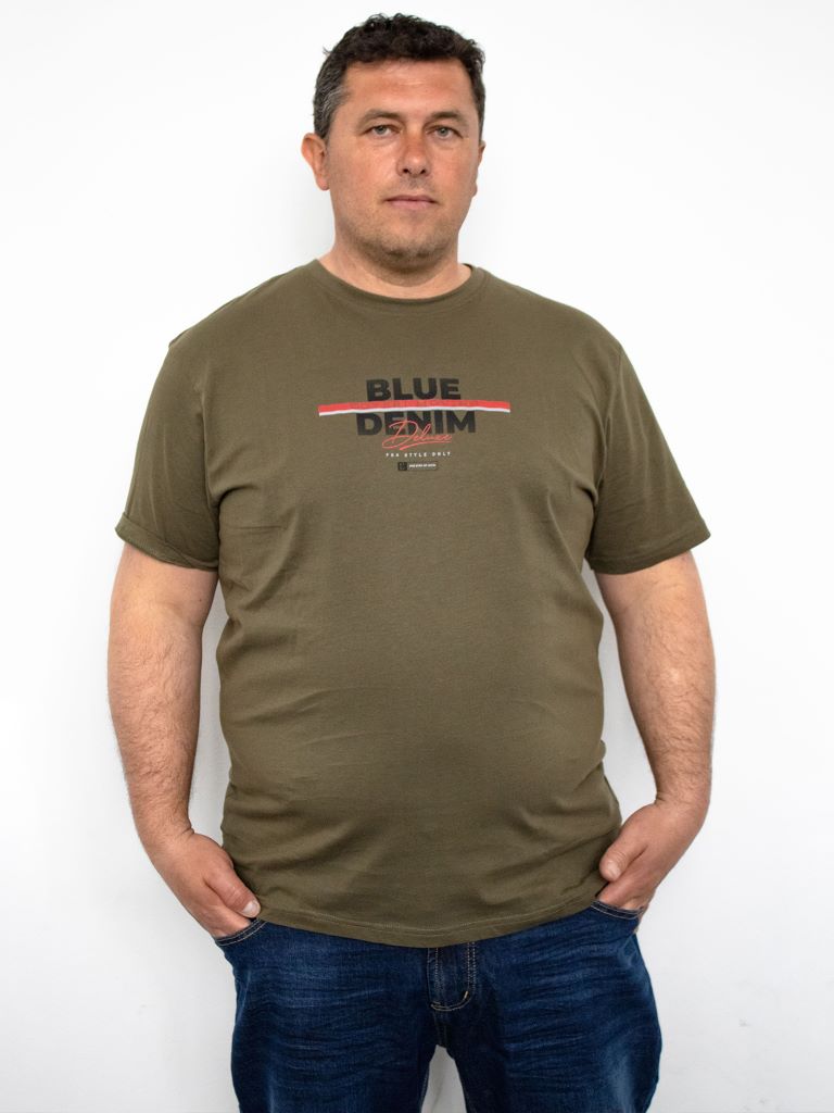 T-shirt con stampa frontale