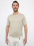 Polo in maglia strutturata