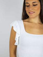 Carica l&#39;immagine nel visualizzatore di Gallery, Maglia cropped  costine
